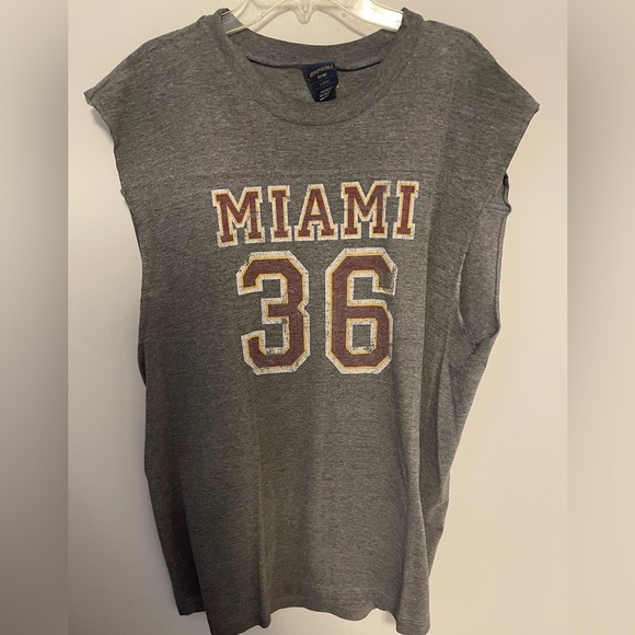 Aeropostale Gray Crew Neck Shirt - Picture 1 of 4